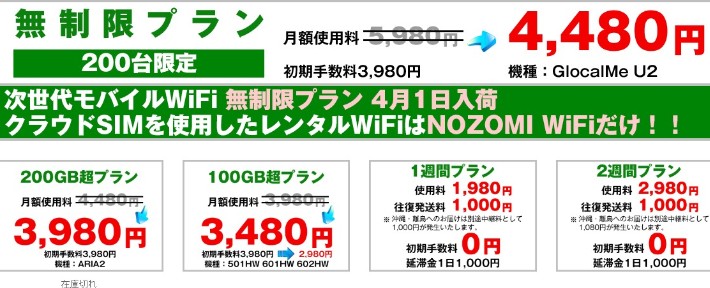 NOZOMI WiFiɂ